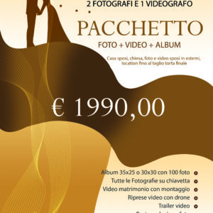 Guarda il listino prezzi del fotografo per matrimoni a Roma